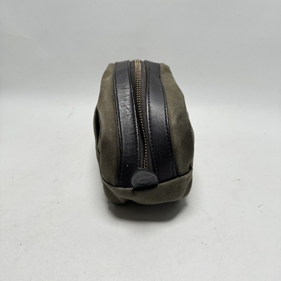 Filson Bags Vintage Filson Tin Cloth Leather Dopp Toiletry Shave